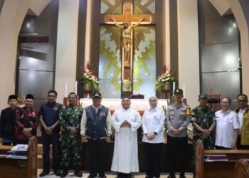 Forkopimda Garut Tinjau Ibadah Malam Natal, Pastikan Keamanan dan Toleransi Terjaga