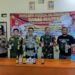 Polsek kecamatan Jalan Cagak Subang Amankan Miras Dengan Berbagai Merk Saat Lakukan Operasi Gabungan Di Wilayah Hukumnya