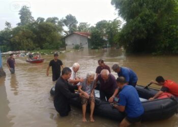 Kabupaten Bekasi Dikepung Banjir, 33 Desa Di Kabupaten Bekasi, 4.622 KK Terdampak