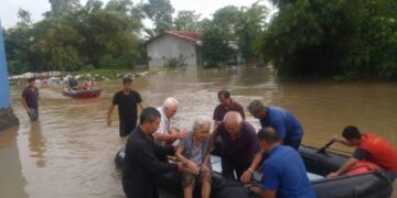 Kabupaten Bekasi Dikepung Banjir, 33 Desa Di Kabupaten Bekasi, 4.622 KK Terdampak