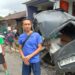 Terjadi Laka Lantas Di Buleleng Bali Yang Mengakibatkan Mobil Ringsek
