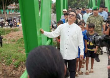 Bupati Bandung Kang DS Resmikan Jembatan Cijeruk, Meski Kewenangan BBWS Kita Melihat Kebutuhan Masyarakat