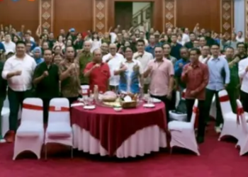 I Wayan Koster Gubernur Bali Perkuat Sinergi dengan Media Lewat Silaturahmi di Jayasabha
