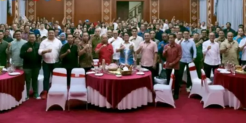 I Wayan Koster Gubernur Bali Perkuat Sinergi dengan Media Lewat Silaturahmi di Jayasabha