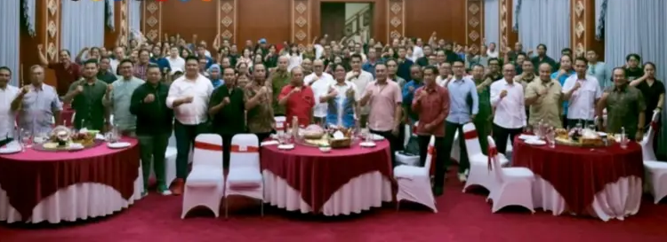 I Wayan Koster Gubernur Bali Perkuat Sinergi dengan Media Lewat Silaturahmi di Jayasabha