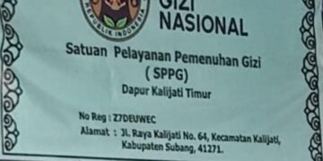 Viral Di Sosmed Terkait Menu MBG Dapur SPPG Kali Jati Timur Subang Yang Tidak layak, kini Di Isukan Ijin IPAL Diduga Bermasalah
