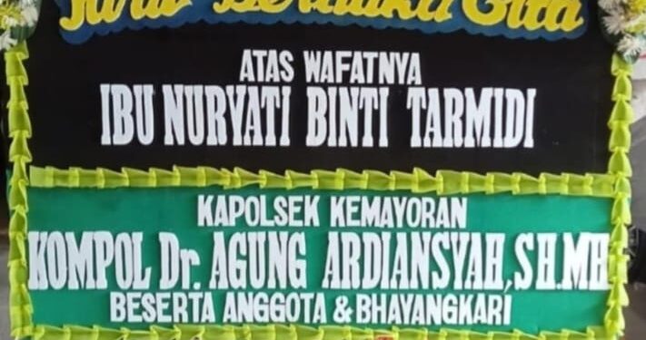 Kapolsek Kemayoran Sampaikan Turut Berduka kepada Keluarga Korban Kecelakaan KRL Di Bekasi Timur