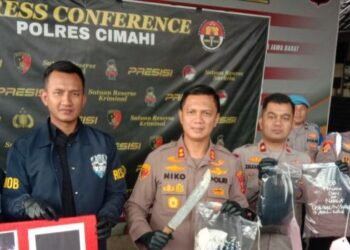 Geng Motor Diamankan Polres Cimahi , 20 Anggota Klub Motor Pelaku Pengeroyokan di Batas Kota