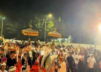Ribuan Warga Jawa Barat Dan luar Jabar Banjiri Kota Bandung Saksikan Puncak Milangkala Tatar Sunda