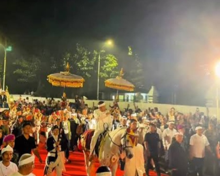 Ribuan Warga Jawa Barat Dan luar Jabar Banjiri Kota Bandung Saksikan Puncak Milangkala Tatar Sunda