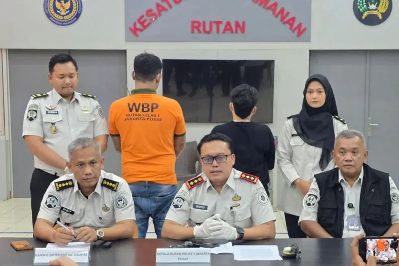 Pengunjung Rutan Salemba Selundupkan Norkoba Jenis Sabu Saat Lakukan Kunjungan Ke Napi