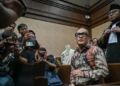 Eks Wamenaker “Noel” Dituntut 5 Tahun Penjara Oleh JPU , Bacakan Pleidoi Hari Ini
