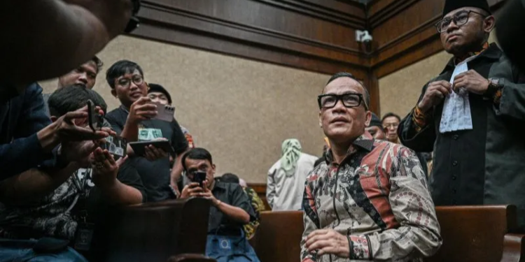Eks Wamenaker “Noel” Dituntut 5 Tahun Penjara Oleh JPU , Bacakan Pleidoi Hari Ini