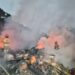 Gudang Rongsok Dilalap Si Jago Merah Ludes Terbakar !