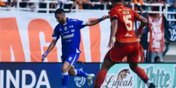 Persib Berhasil Meraih Kemenangan 1-2 Dalam Laga Melawan Persija Di Stadion Segiri, Samarinda