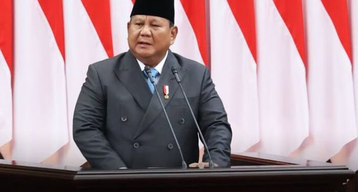 Presiden RI Prabowo Subianto Berpidato Dalam Sidang Paripurna DPR RI