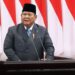 Presiden RI Prabowo Subianto Berpidato Dalam Sidang Paripurna DPR RI