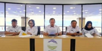 BMKG Konferensi Pers Peringatan Dini Tsunami Pascagempa 7,7 Mindanao Filipina