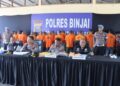 Operasi Antik Toba 2026, Polres Binjai Berhasil Mengungkap 23 Kasus Tindak Pidana Narkotika Dan Mengamankan 28 Tersangka