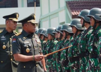 Sebanyak 265 Prajurit Siswa Ikuti Dikmaba Kowad TA 2026, Upacara Dipimpin Langsung Oleh Dankodiklatad