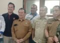 Ratusan Buruh Yang Tergabung Dalam FSPMI Mendatangi Kantor Disnaker Kabupaten Bandung