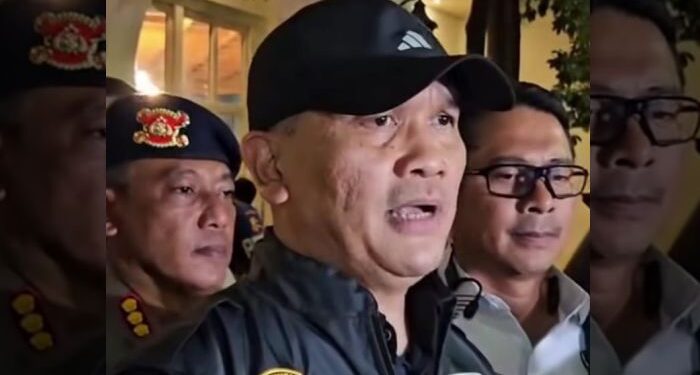 Kepala Kortas Tipidkor Polri Irjen Pol Totok Suharyanto memberikan keterangan Usai Penggeledahan di kafe De’Clan dan Money Changer