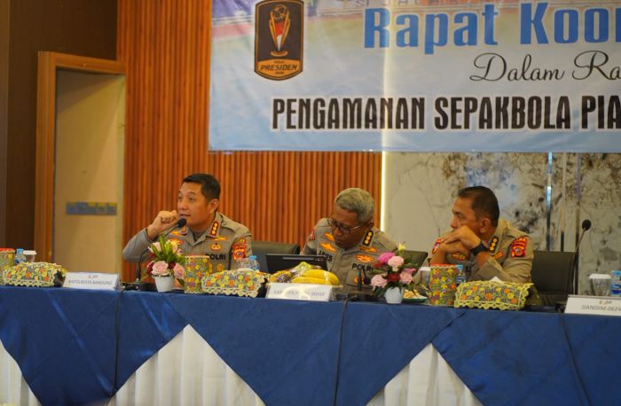 Polresta Bandung Matangkan Persiapan Pengamanan Perhelatan Piala Presiden 2026 Akan Segera Bergulir