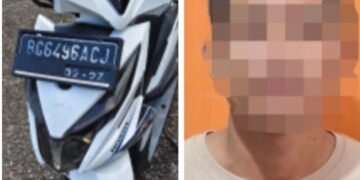 Kasus Pencurian Sepeda Motor Berhasil Di Ungkap Polsek Sungai Rotan , Seorang Residivis Diamankan