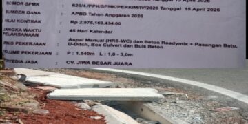 Purwakarta Disorot, Proyek Drainase Rp. 2,9 Miliar Pemasangan U-Ditch Diduga Asal Jadi Dan Tak Sesuai Standar