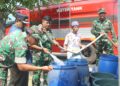 Krisis Air Bersih Akibat Kemarau, TNI Bersama Lintas Sektor Bergerak Bantu Warga. 