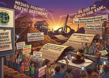 Program Rumah Subsidi Yang Dibangun PT Bangun Trikarya Cemerlang DiKlapanunggal Bogor Berujung Konflik Agraria,