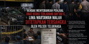 Hendak Menyerahkan Penjual Obat Keras Terlarang Daftar G, Lima Wartawan Malah Ditetapkan Tersangka oleh Polsek Teluknaga