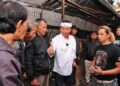 Sekda Jabar Herman Suryatman Memimpin Penertiban PKL Di Kawasan Kiaracondong, Kota Bandung