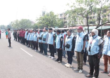 Apel Jaga Warga Dalam Rangka Menjaga Kamtibmas, Polri Hadir Bersama Masyarakat Jaga Kemayoran