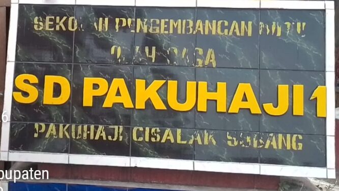 Pekerjaan Swakelola Di Duga Di Garap Pihak ke tiga,Dana Revitalisasi SD Negeri Paku haji 1 Kecamatan Cisalak Kabupaten Subang Di Sorot